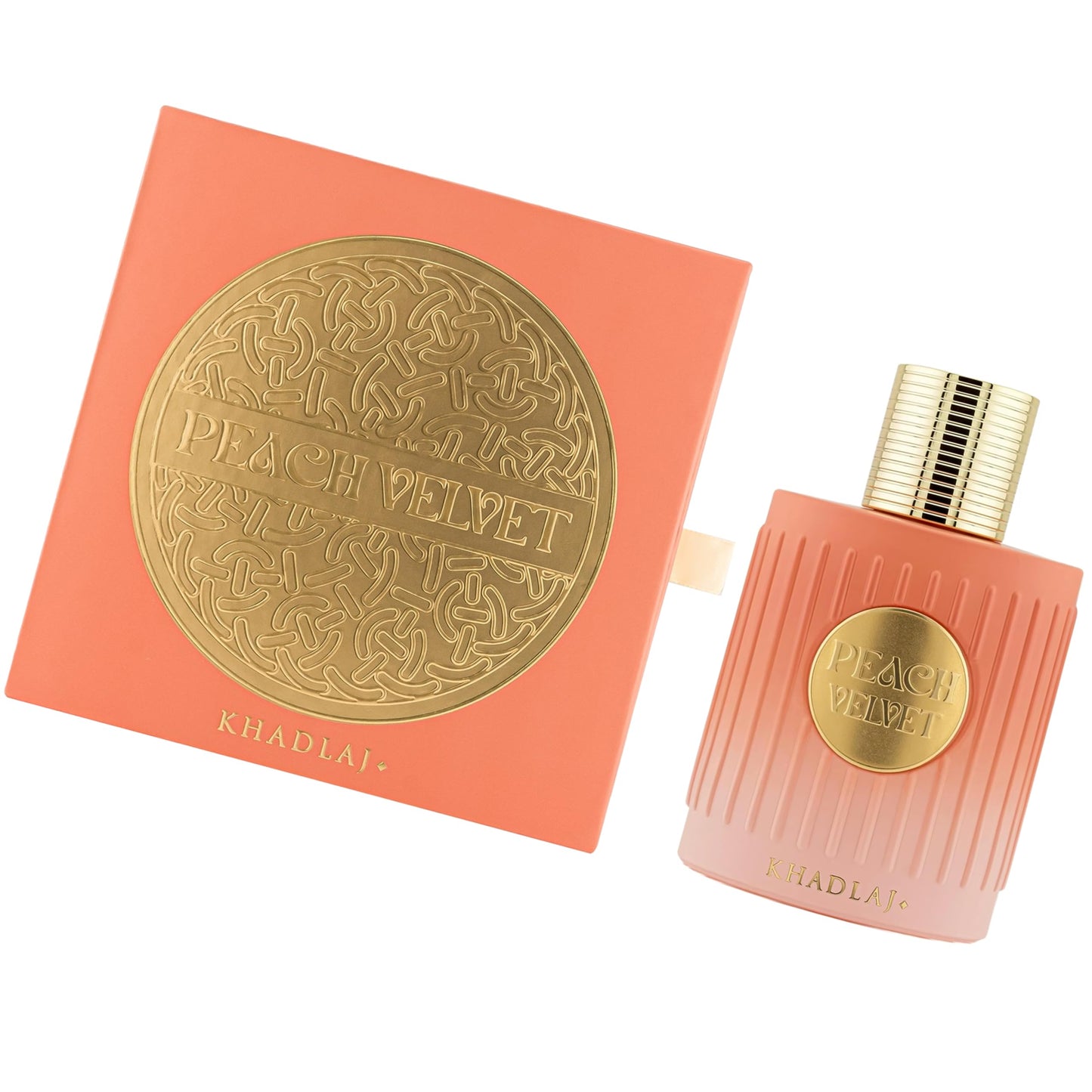Khadlaj Peach Velvet 100ml Extrait de Parfum for Women - Luxury Fragrance | Fruity, Floral & Musky