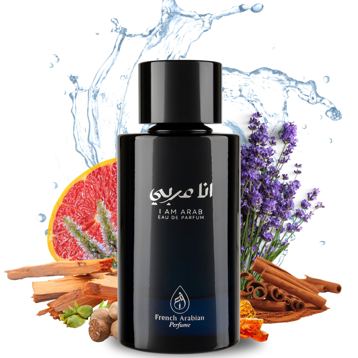 Ana Arabic - I Am Arab100ml Eau de Parfum by French Arabian Perfume | Unisex Fragrance for Men and Women | Spicy Wood Aromatic Scent