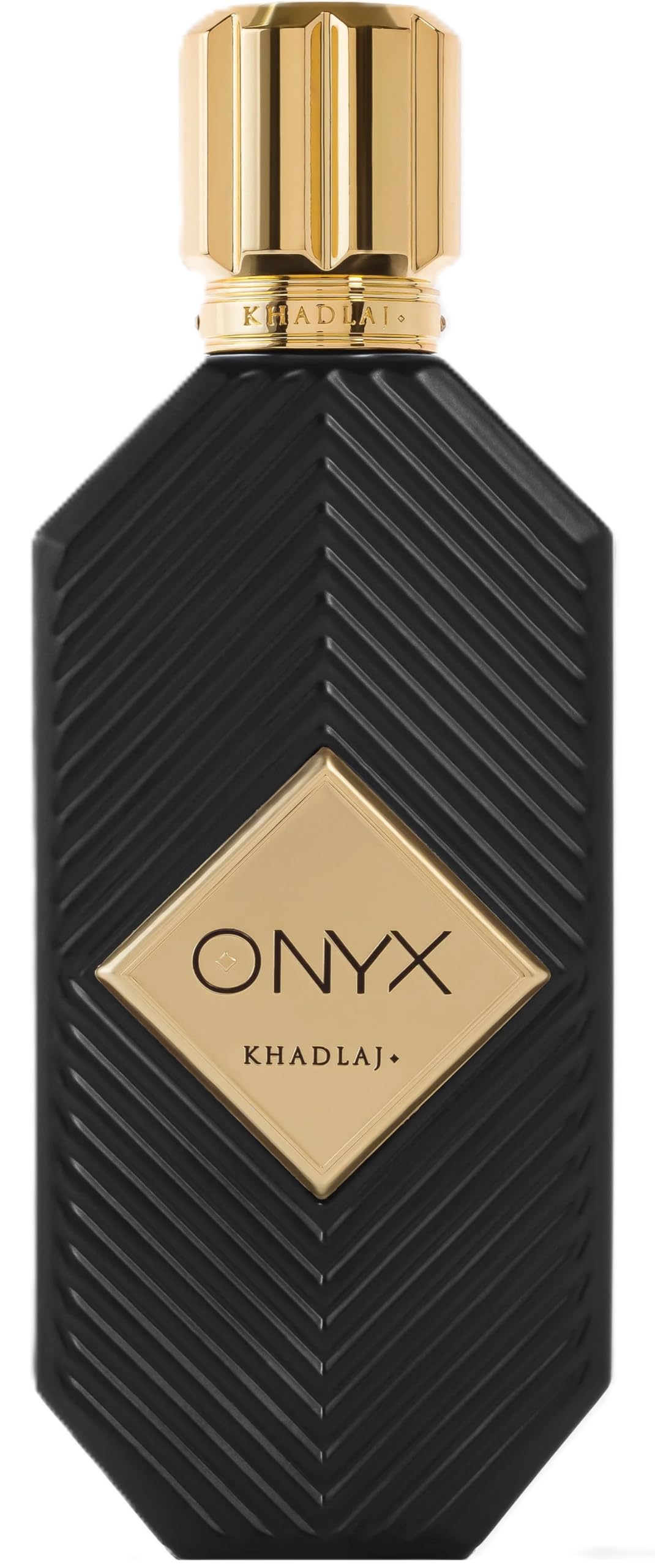 Khadlaj Onyx Gold Eau de Parfum for Men 100ml | Long-Lasting Aromatic Vanilla, Lavender, Vetiver & Musk Fragrance