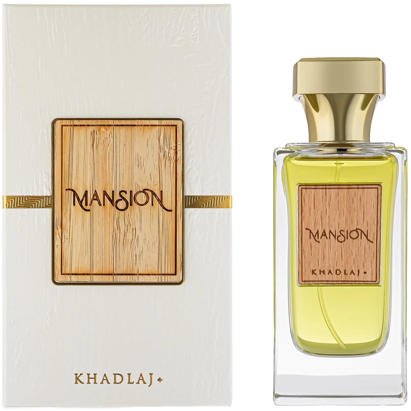 Khadlaj Mansion – Gourmand, Woody, Amber, Floral – Eau de Parfum Spray Long-Lasting Fragrance Unisex, 3.4 Ounce / 100ml