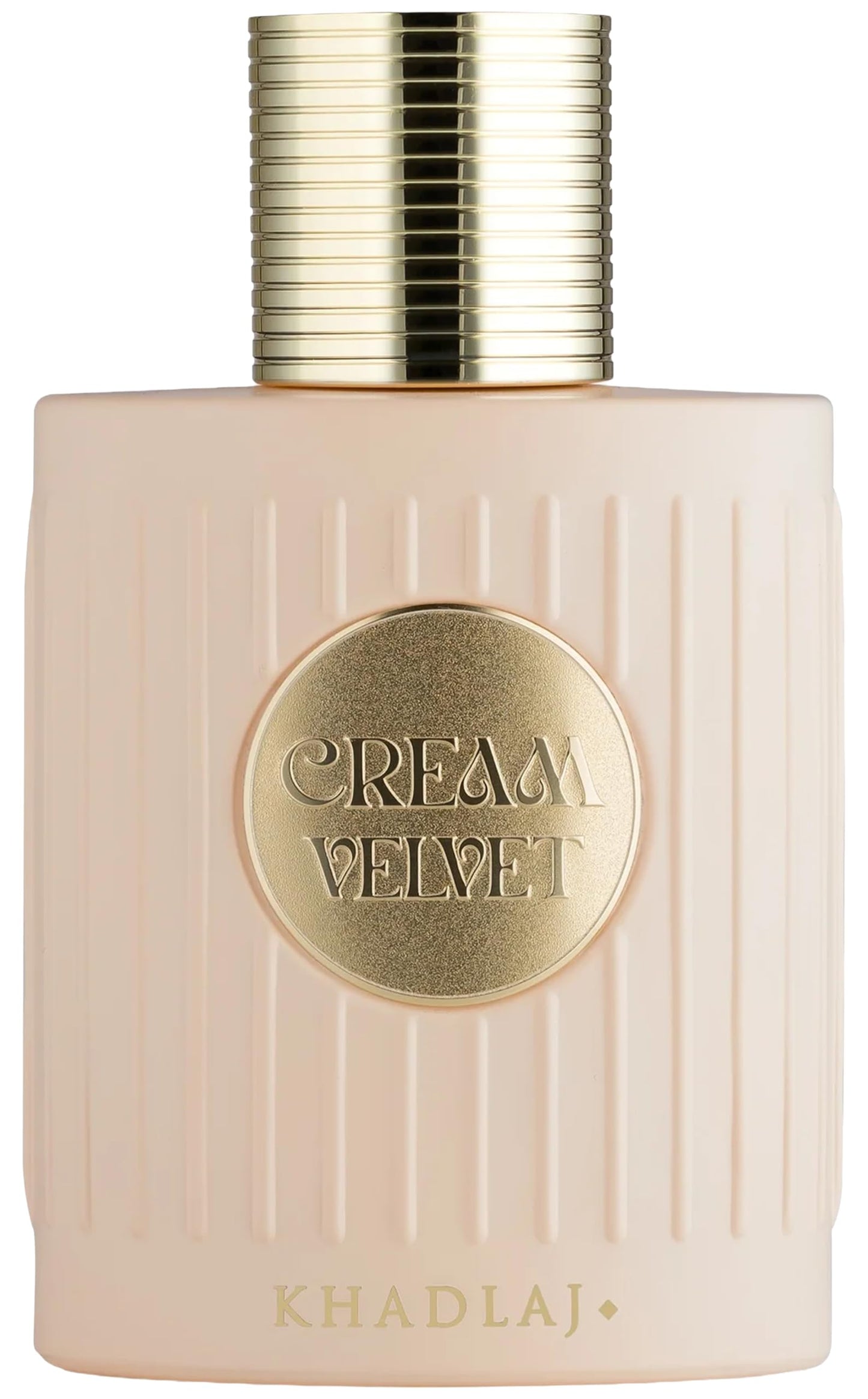 Khadlaj Cream Velvet Extrait de Parfum 100ml | Amber Gourmand Fragrance with Caramel Vanilla Honey & Musk Unisex -Perfume for Women & Men