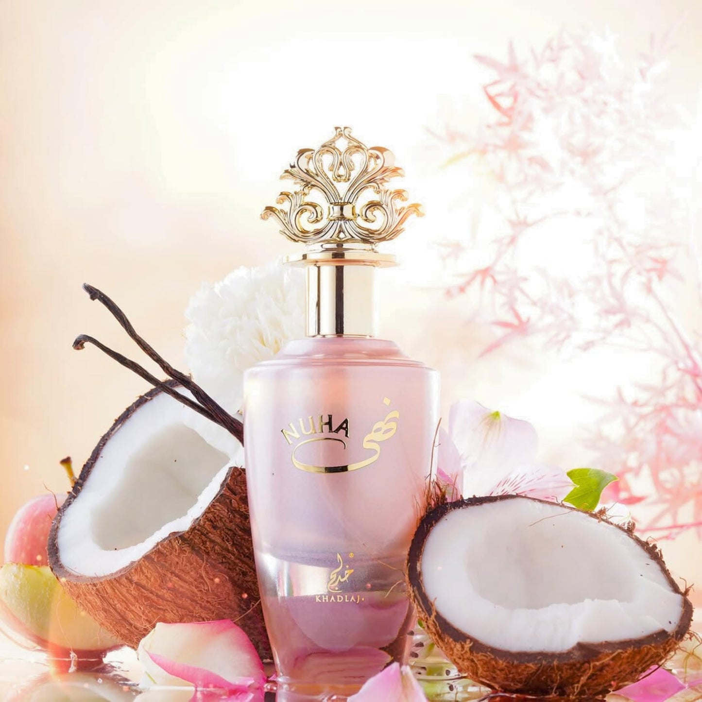 Nuha Eau de Parfum Spray for Women – 100ml by Khadlaj Perfumes