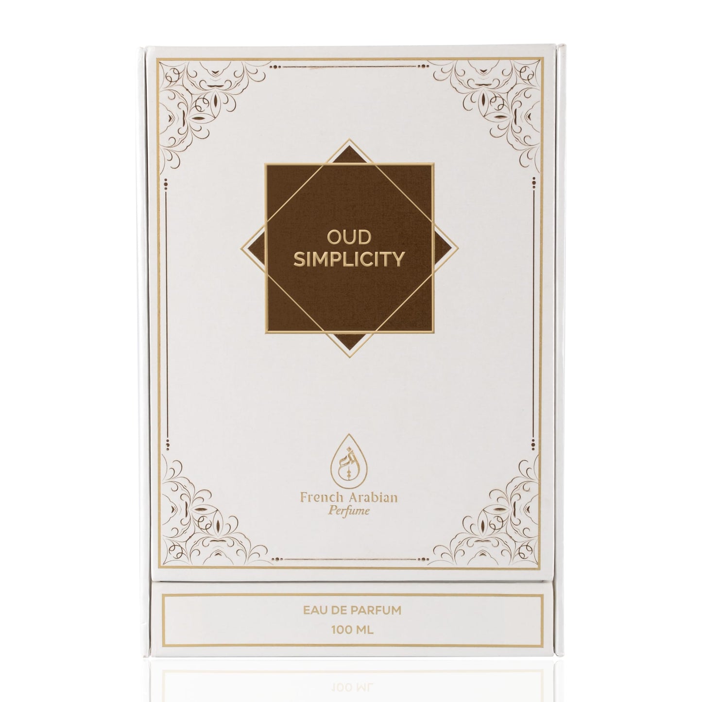 Oud Mood Simplicity 100ml by French Arabian Perfume - Sandalwood and Vanilla Scent - Luxury Arabic Perfume for Women and Men
