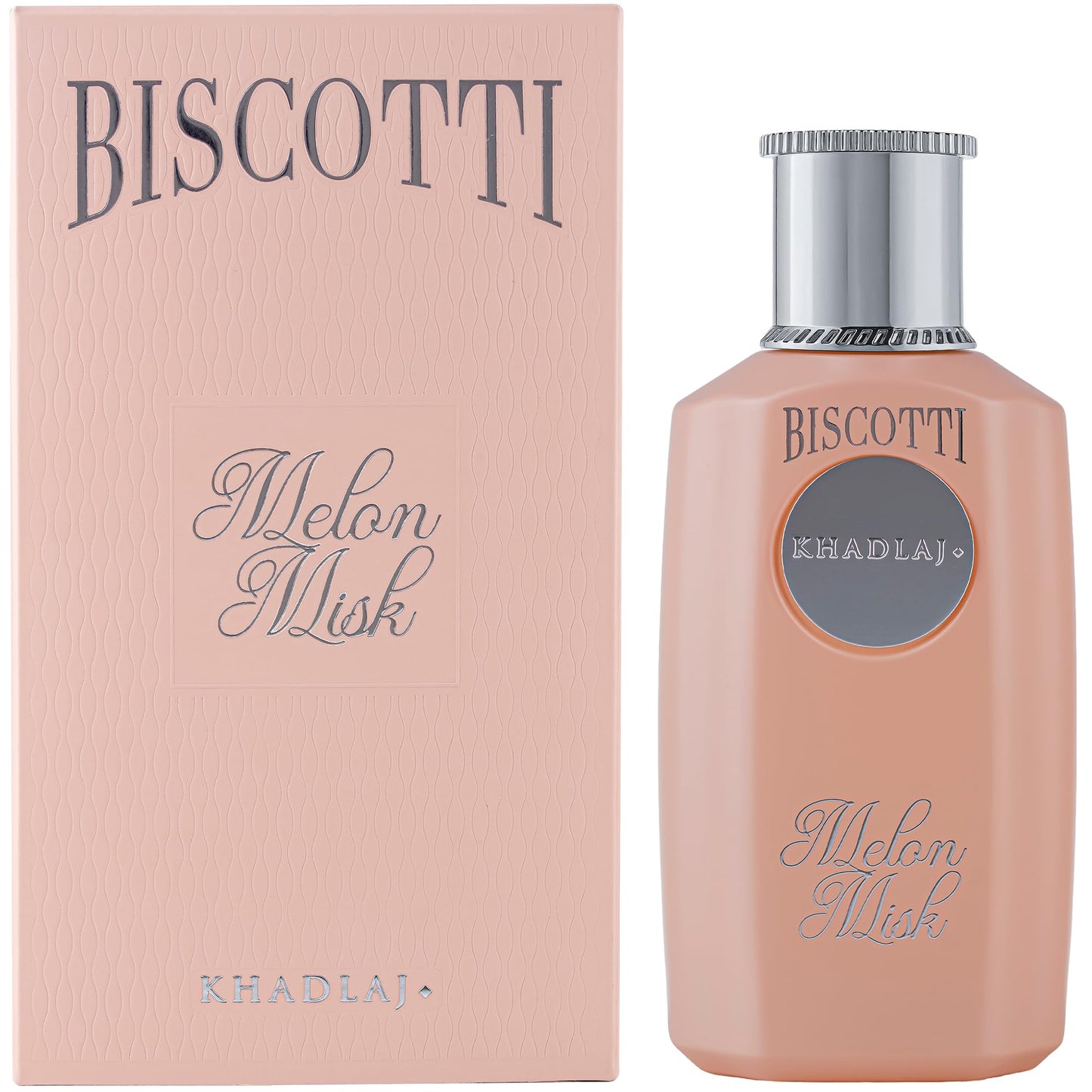 Melon Misk 100ml - Biscotti Collection by Khadlaj - Extrait De Perfume for Women Soft Melon Coconut - Sugar Vanilla Scent