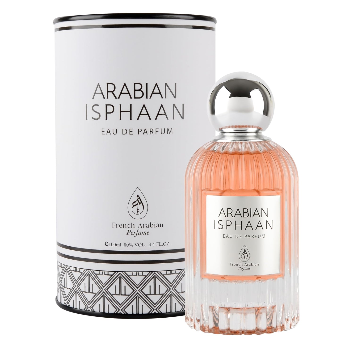 Arabian Isphaan 100ml EDP by French Arabian Perfumes | Unisex Eau de Parfum Oud Fragrance | Woody Floral Scent with Labdanum Rose Patchouli Saffron Oud & Sandalwood Notes | Luxury Oriental Perfume