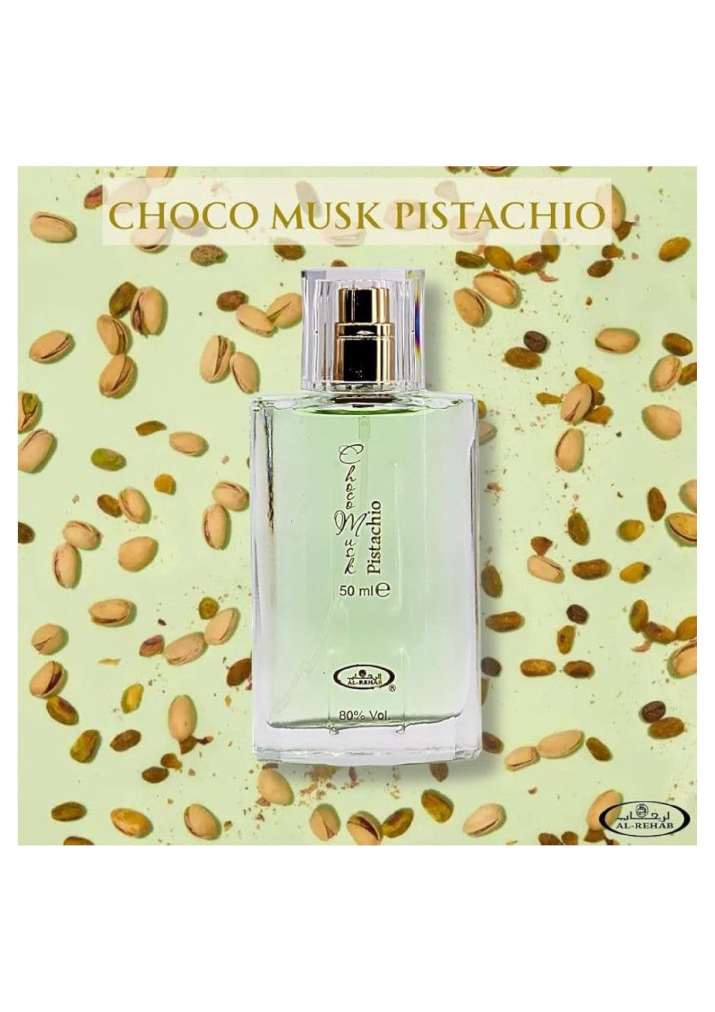 Choco Musk Pistachio 50ml Eau De Parfum For Men and Women