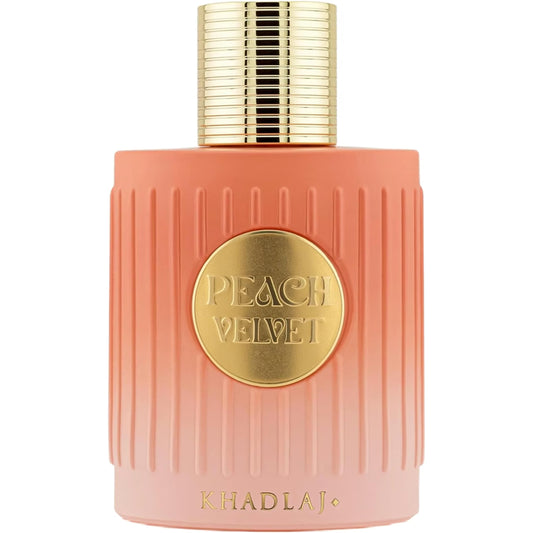 Khadlaj Peach Velvet 100ml Extrait de Parfum for Women - Luxury Fragrance | Fruity, Floral & Musky