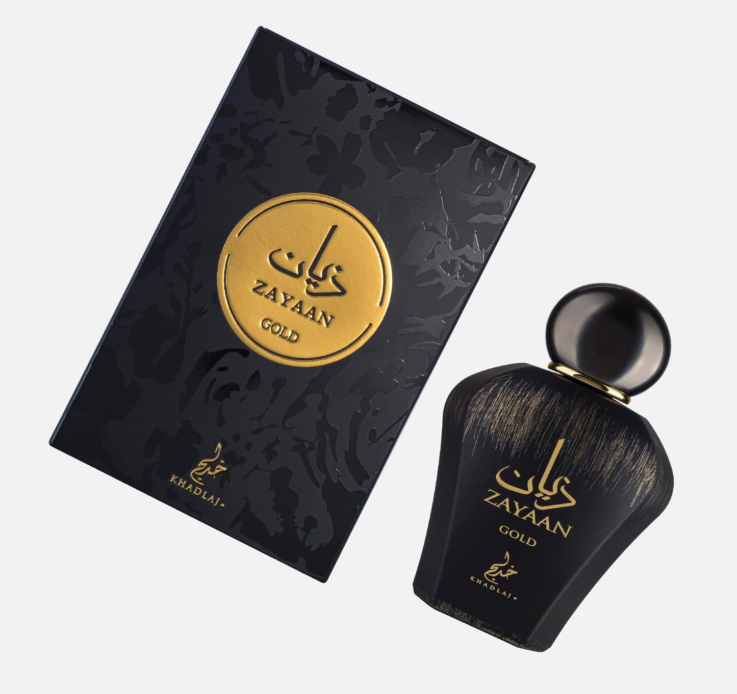 Zayaan Gold 100 ml Eau De Parfum for Men by Khadlaj Perfumes - Fragrance with Plum, Cinnamon and Woody Notes - Long-Lasting Sweet, Spicy and Warm Scent