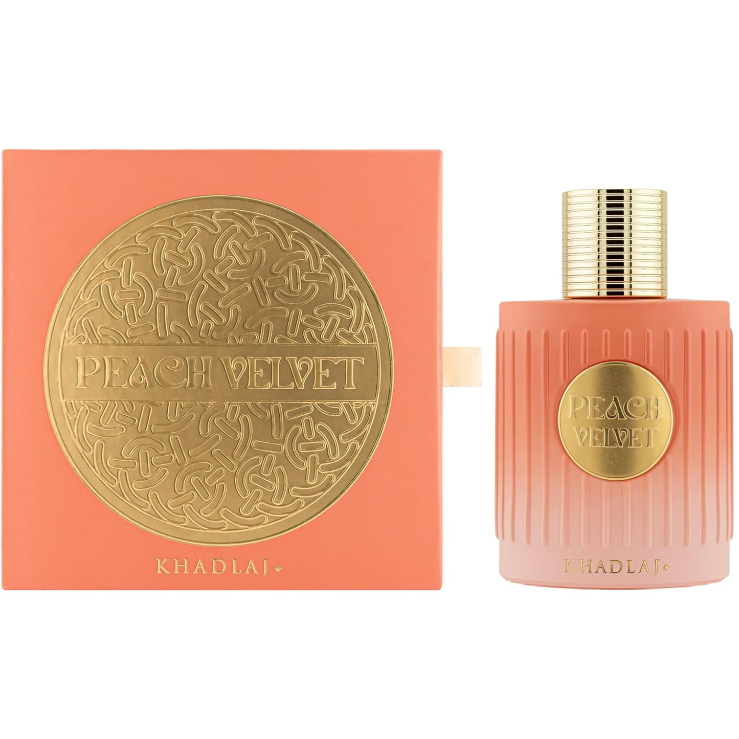 Khadlaj Peach Velvet 100ml Extrait de Parfum for Women - Luxury Fragrance | Fruity, Floral & Musky