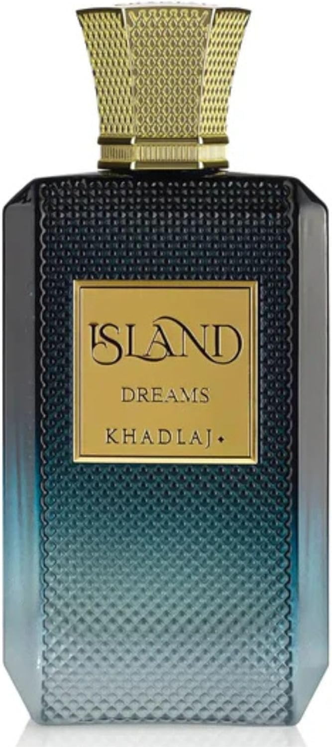 Island Dreams Extrait de Parfum 100ml Khadlaj Perfumes- Unisex Fragrance - Bergamot Ginger Amber Musk
